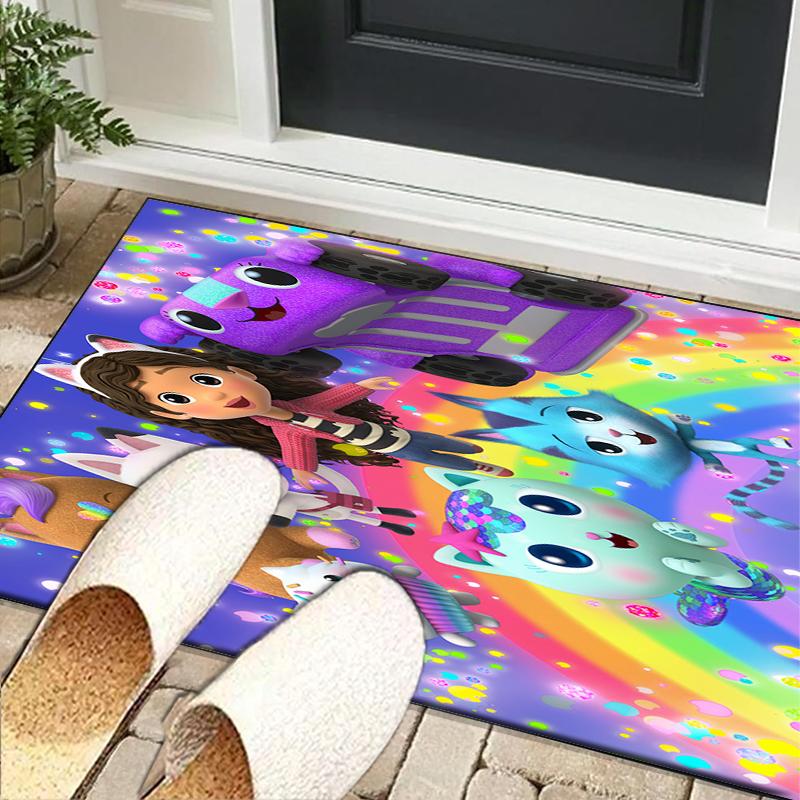 Rainbow Friends Dollhouse Office Rug Chair Mat, Game Carpet, Suitable for Front Door, Bedroom, Living Room, Desk, Holiday Gift