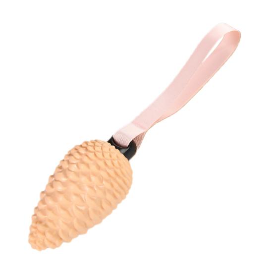 

Форма сосновой шишки, скрипучая жевательная игрушка для собак, обучающая чистка, интерактивная прочная игрушка для собак, игрушка для щенков средней породы, игрушка для собак розовый