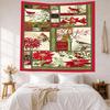 Christmas Wall Decor Tapestry Art For Pet Memorial Birthdaywedding Party Backdrop Family Gift