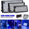 395nm 400nm Led UV Floodlight Ultraviolet Stage Lamp 50W 100W 30W LED Stage Blacklight Waterproof Disco Party Stage Backlight