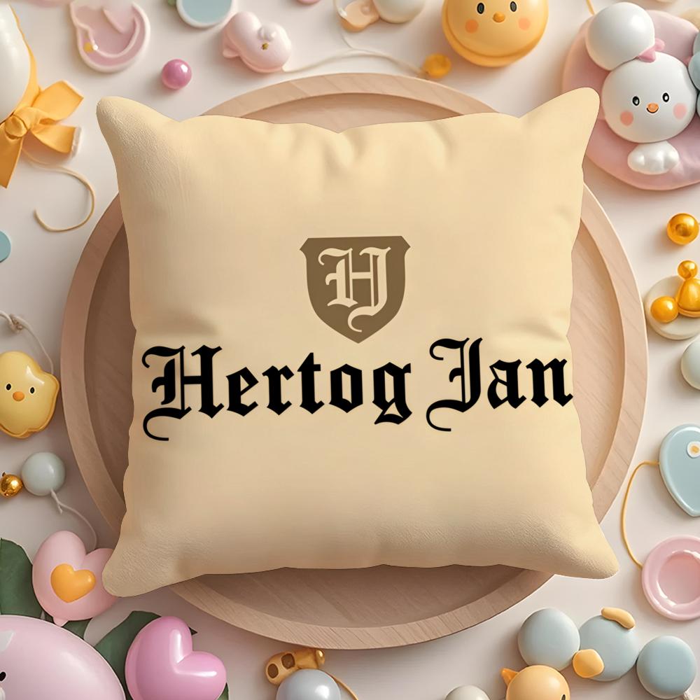 H-HERTOG JANS Cushion Cover Home & Car Multi-Scene Pillow Cover - Reversible, Soft & Durable for Daily Use