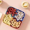 Snackle Box Container Snack Serving Platters Storae Organizer Divided Serving Tray Portable Storage Organizer for Candy