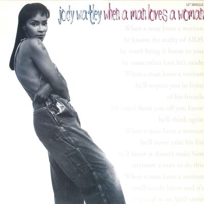 12-Zoll Schallplatte JODY WATLEY - When A Man Loves A Woman MCA1254802 MCA 1994 US Soul/Funk Gebraucht