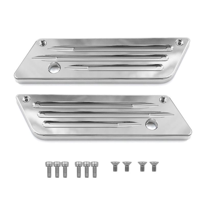 Ac29-Motorcycle Saddle Bag Buckle Cover Professional Saddlebag Covers For Street Road Glide 1993-2013 Colour B