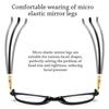 Fg New 3 In 1 Progressive Multifocal Reading Glasses Women Anti-Blue Eyeglasses Easy To Look Far And Near +1.0 To +4.0