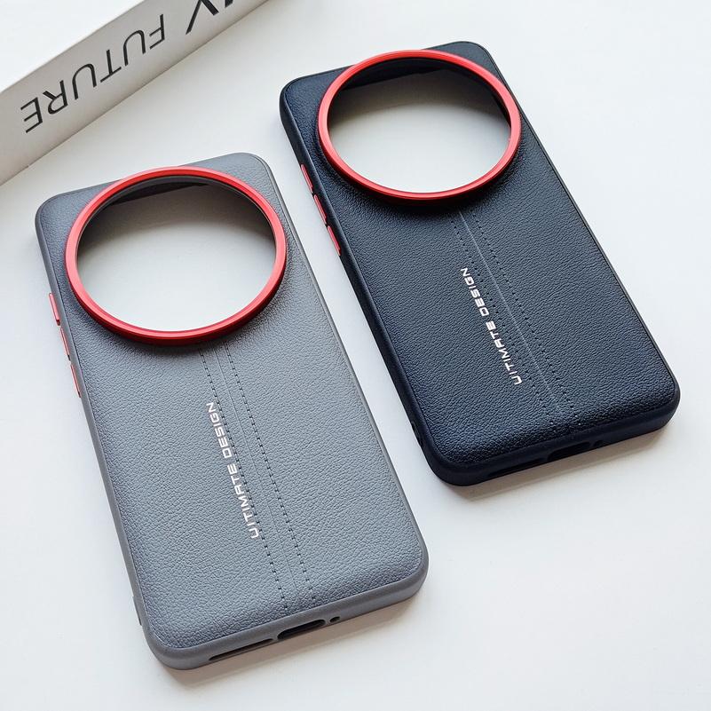Leather Mid-line Ultimate Design Phone Case For Xiaomi 17 Ultra Mi 17 15 Ultra 15s Pro 14 Ultra 13 Ultra Slim Protect Cover