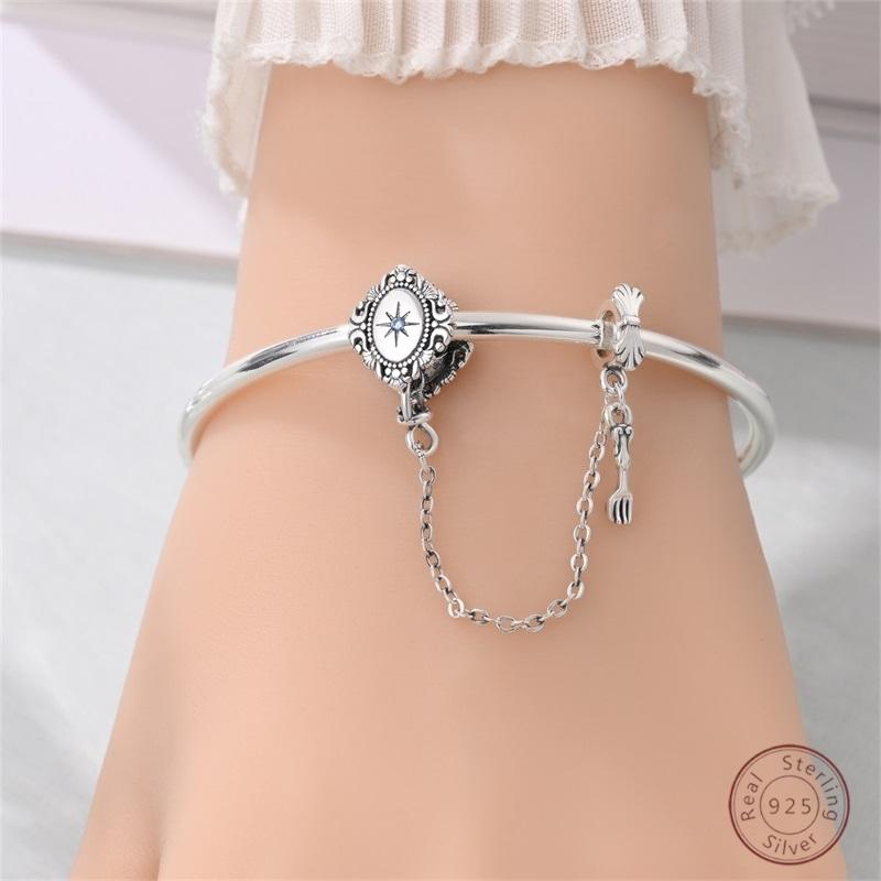 Charm Copper Pink Pendant Charm Fit Original Charm Bracelet Necklace Beads Diy Jewerlry Accessories