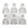 Silicone Earring Sculpting Mold Personalized Crystal Drop Rainbow Earring Mold