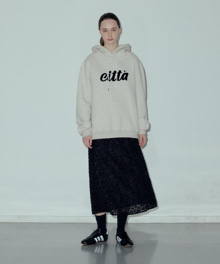 Cita Wool Blend Fw See-Through Layered Skirts_Cts611(Black)