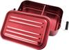 Skater Aluminum Lunch Box, 600ml, Fluffy Packing Design, Red, AFT6B-A