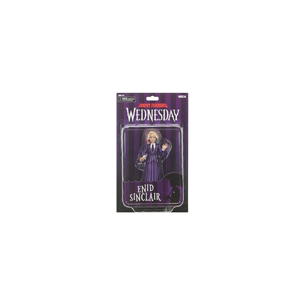 NECA Toony Terrors Enid Figure 6 Inch Scale Nevermore Uniform Collectible