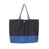 MESRINA Lesson Bag, Nylon, for Boys and Girls, Elementary School Students, Large, with Gusset (Navy-Blue)