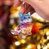 Colorful 2D Animal Acrylic Pendant Ornament for Car 