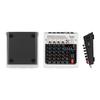 Muslady MIX-400 Professional 6-Channel Audio Mixer Mixing Console 3-Band EQ with Reverb Delay