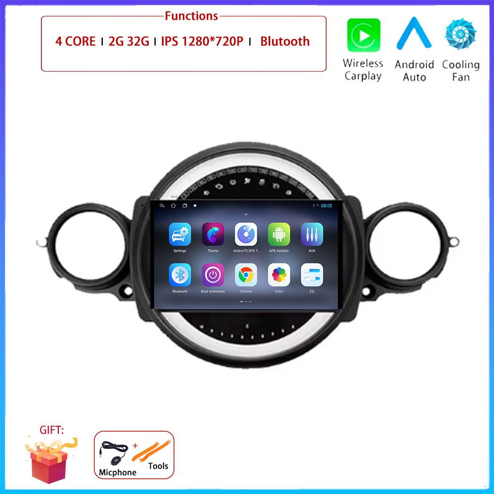 

9 Для BMW Mini Cooper R56 R60 R51 2006 - 2014 Автомобильный 4G Android OS Радио Стерео Мультимедийный Видео GPS Навигационный Плеер QLED экран BT