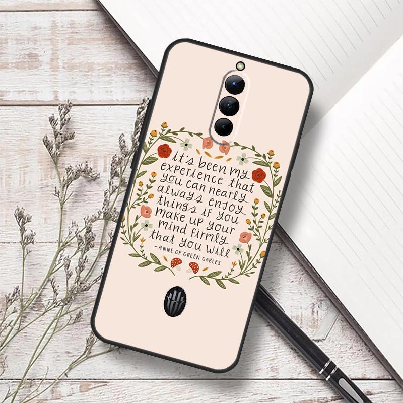 Anne of Green Gables Case For ZTE Nubia Red Magic 7S 6S 7 Pro RedMagic 10 Air 8S 9S 10S 8 9 10 11 Pro Plus Funda