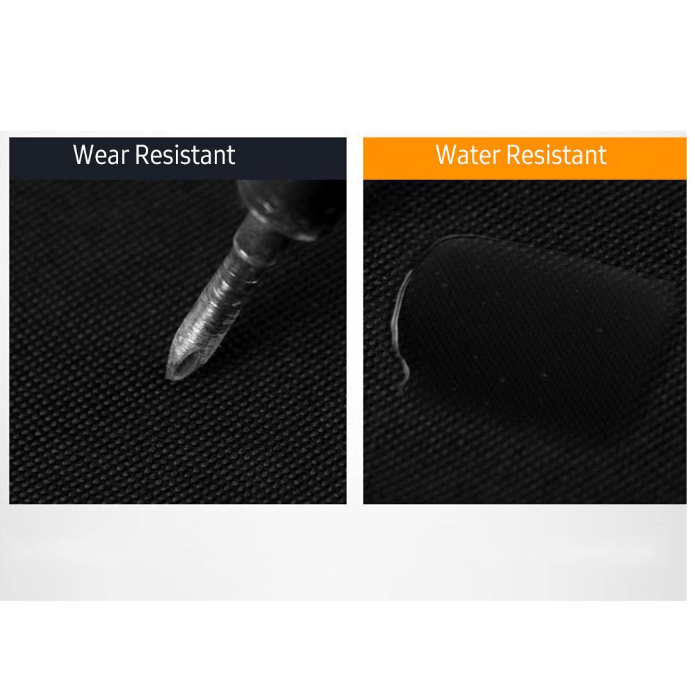 Multi-purpose Oxford Fabric Tool Bag Wide Mouth Zipper Bag Multifunction Utility Bag with Carrying