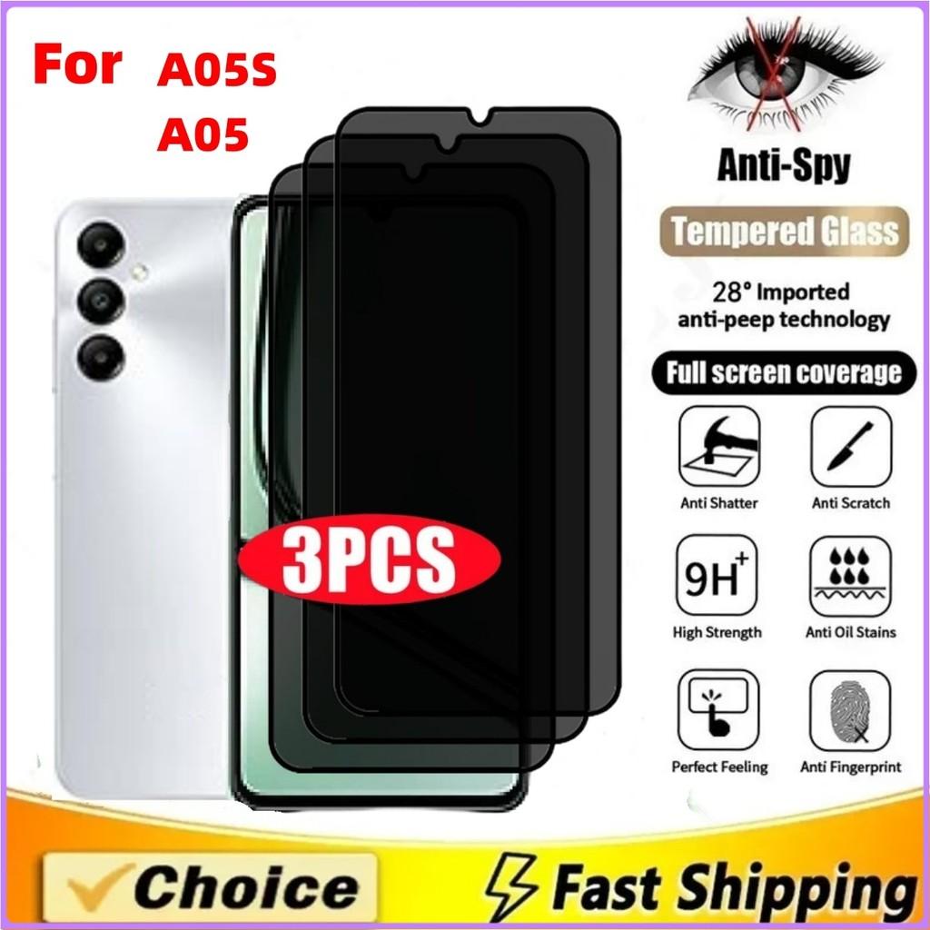 

3-5Pcs Privacy Screen Protector for Samsung A05S A05 Mobile Phone Screen Tempered Glass Protector Anti-Peep Explosion Protective Case Samsung A05S = Samsung A05