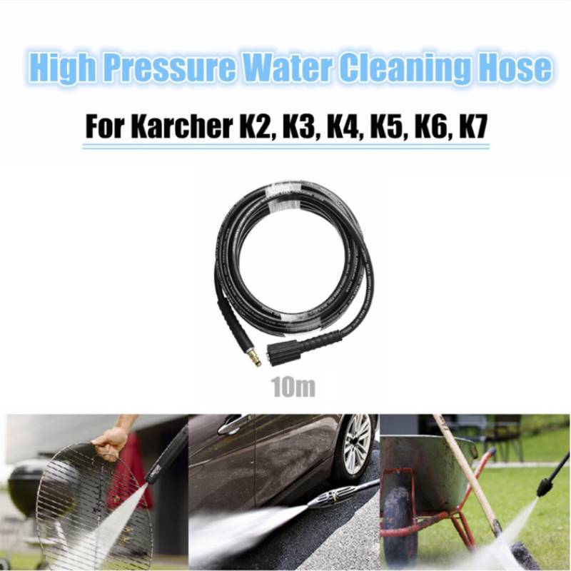 For K2 To K7 High Pressure Washer Hose With Pvc Rubber Material For Car Cleaning And Home Use
