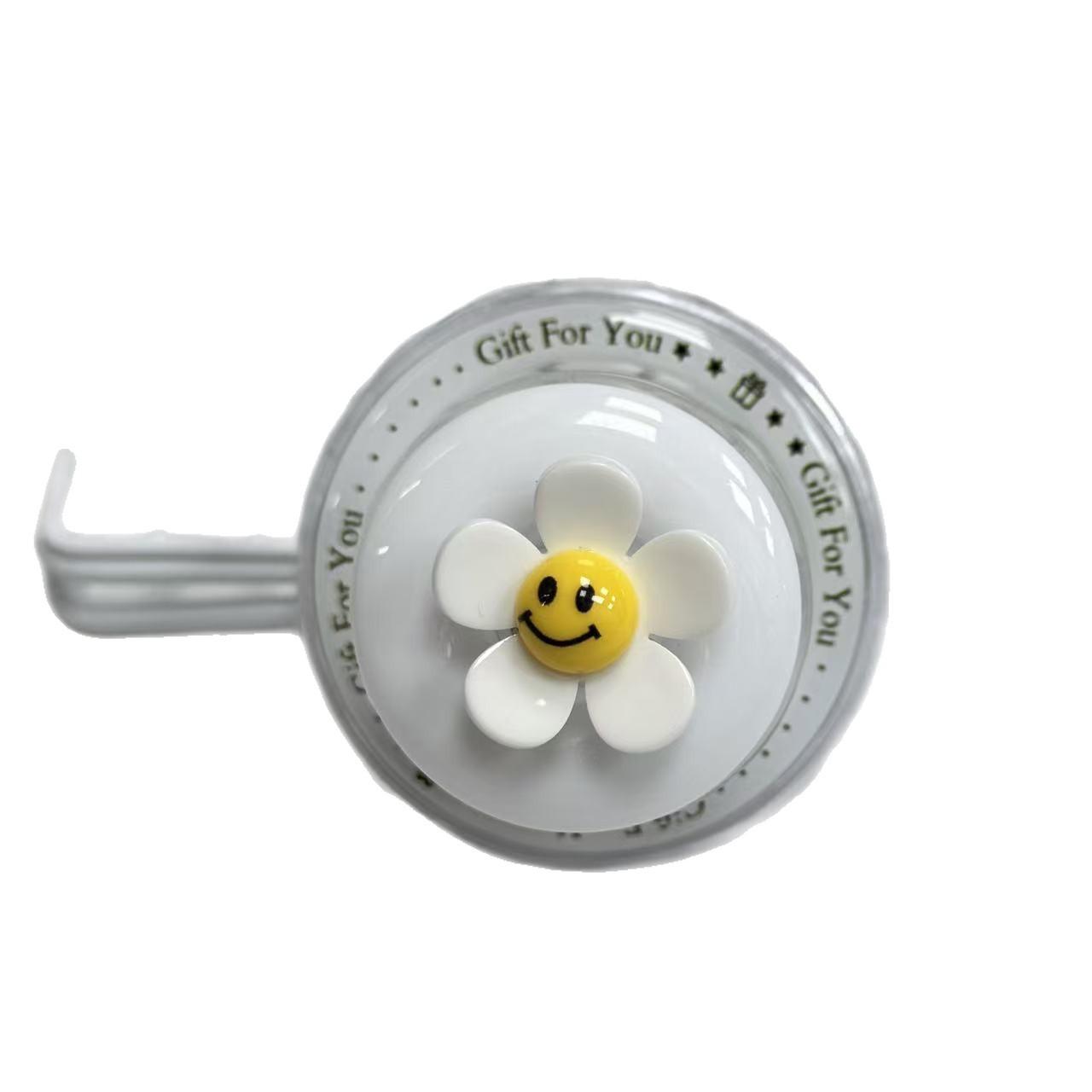 Creative Magnetic Rotating Flower Stand with Contrast Color Button Rotating Flower - Black - Blackgift Magnetic Stand