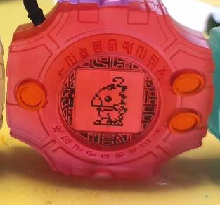 Digimon Digivice Agumon Garurumon Agumon Garurumon Mochimon Greymon Evolver Transparent Soft Glue Figure Model Toys