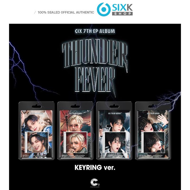 

[Предзаказ] CIX mini 7th ALBUM [THUNDER FEVER] - Keyring Album Ver. [NO POB] RANDOM