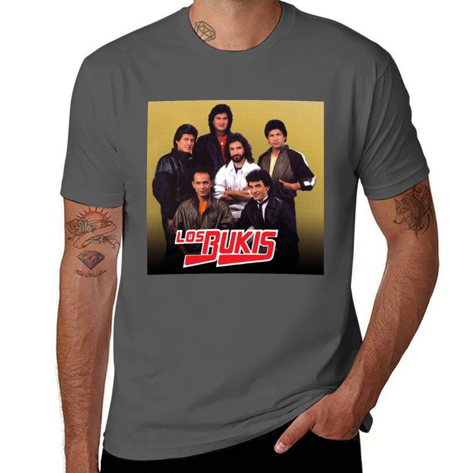 

Los Bukis (Tan) Essential . Essential T-Shirt t shirt man designer cotton tshirt 100% t shirts for man pack cotton T-Shirt 4XL
