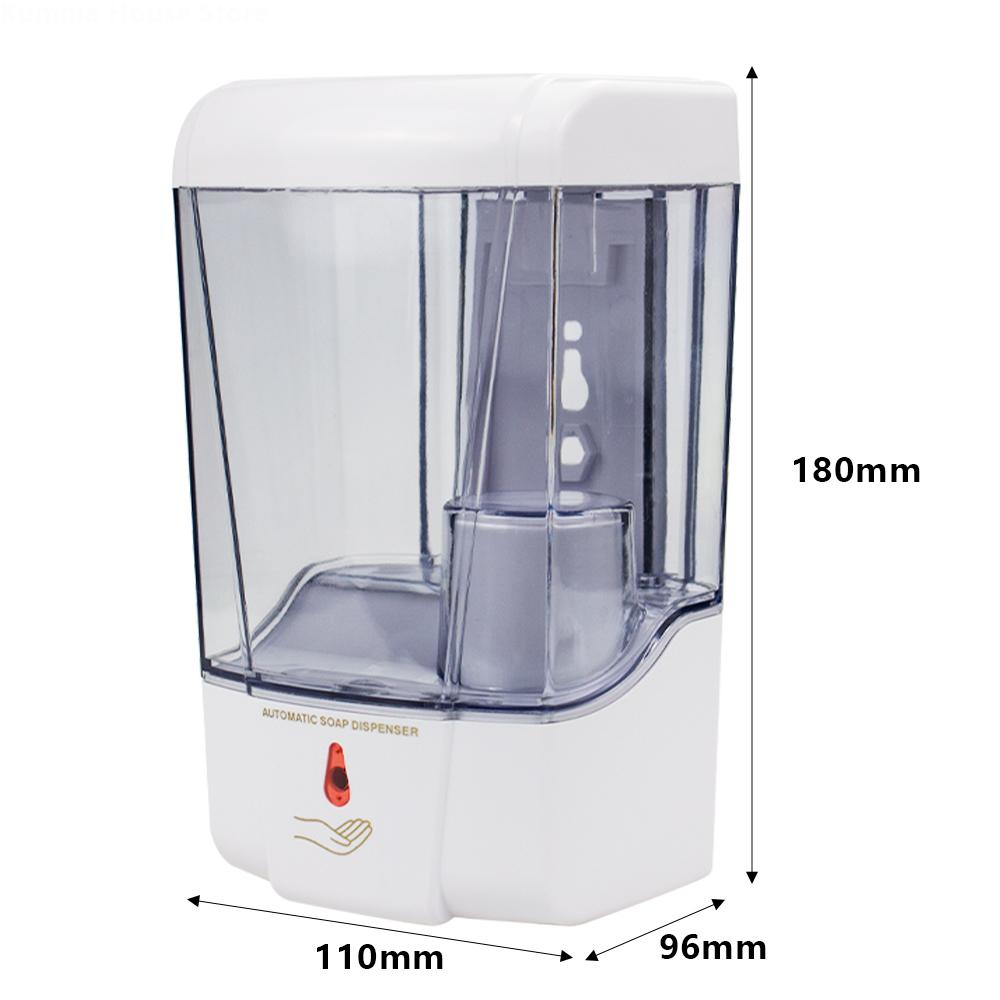Automatic Induction Soap Dispenser Washing Mobile Phone Disinfection Without Contact Electric Foam Soap Feeder Wall-mounted 700m