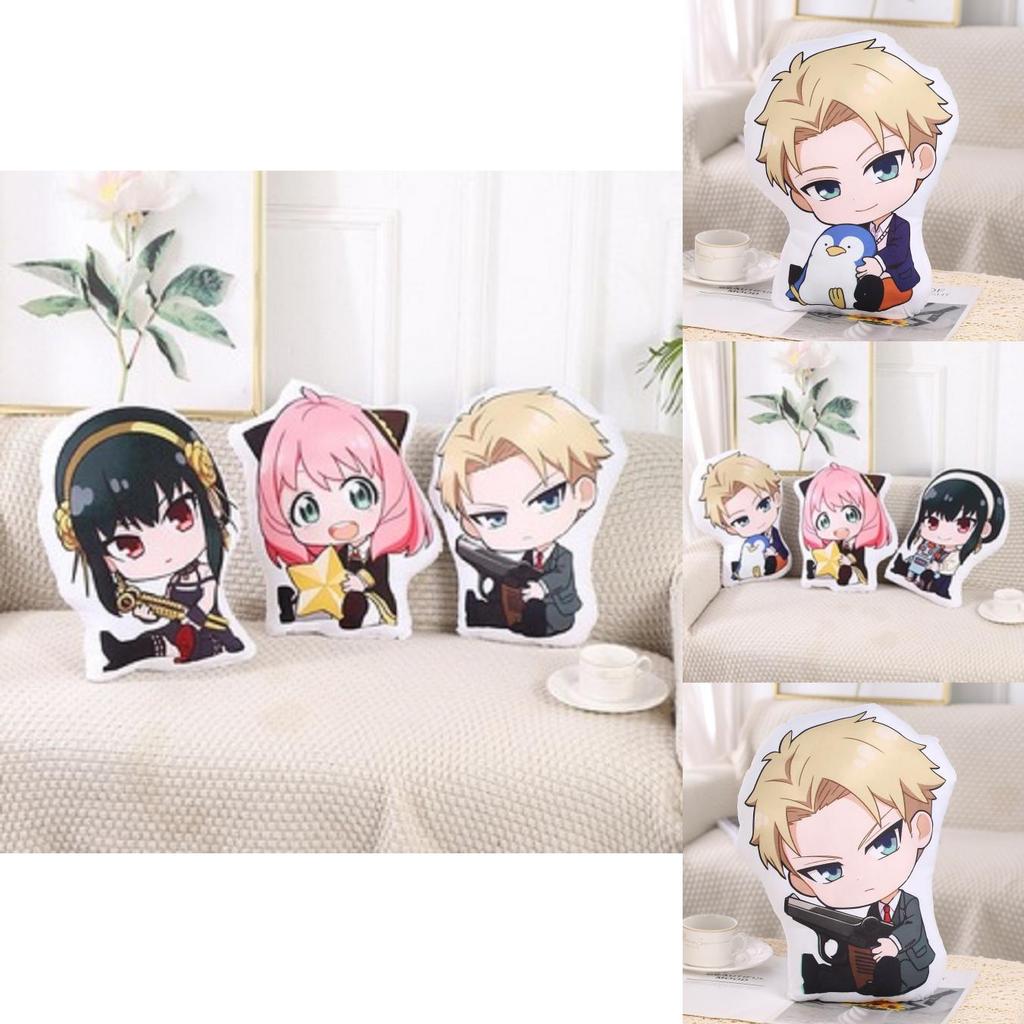 Cute Spy X Family Anya Loid Acrylic Cartoon Plush Doll Pillow For Kids