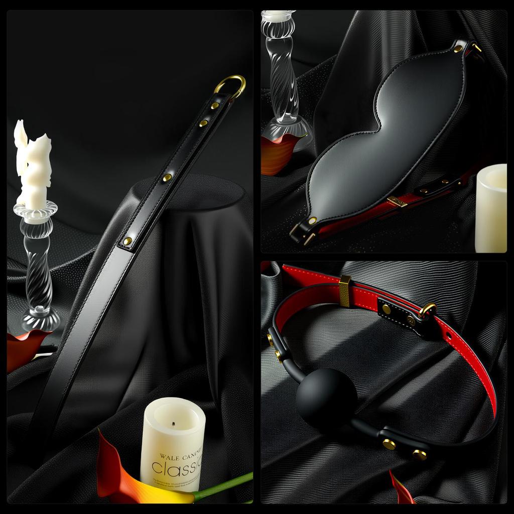 Erotic Bondage Set: Lower Body Training & SM Tools