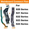 Conector Flex da Placa-Mã Para Samsung Galaxy S20 S21 S22 S23 S24 Plus Ultra Display LCD Sinal Wifi Conectar Cabo Flexível da Placa-Mã
