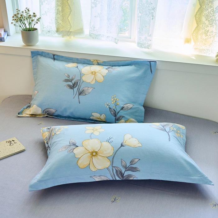 2025 Fresh Floral Print Pure Cotton Pillowcase - All-Cotton Series