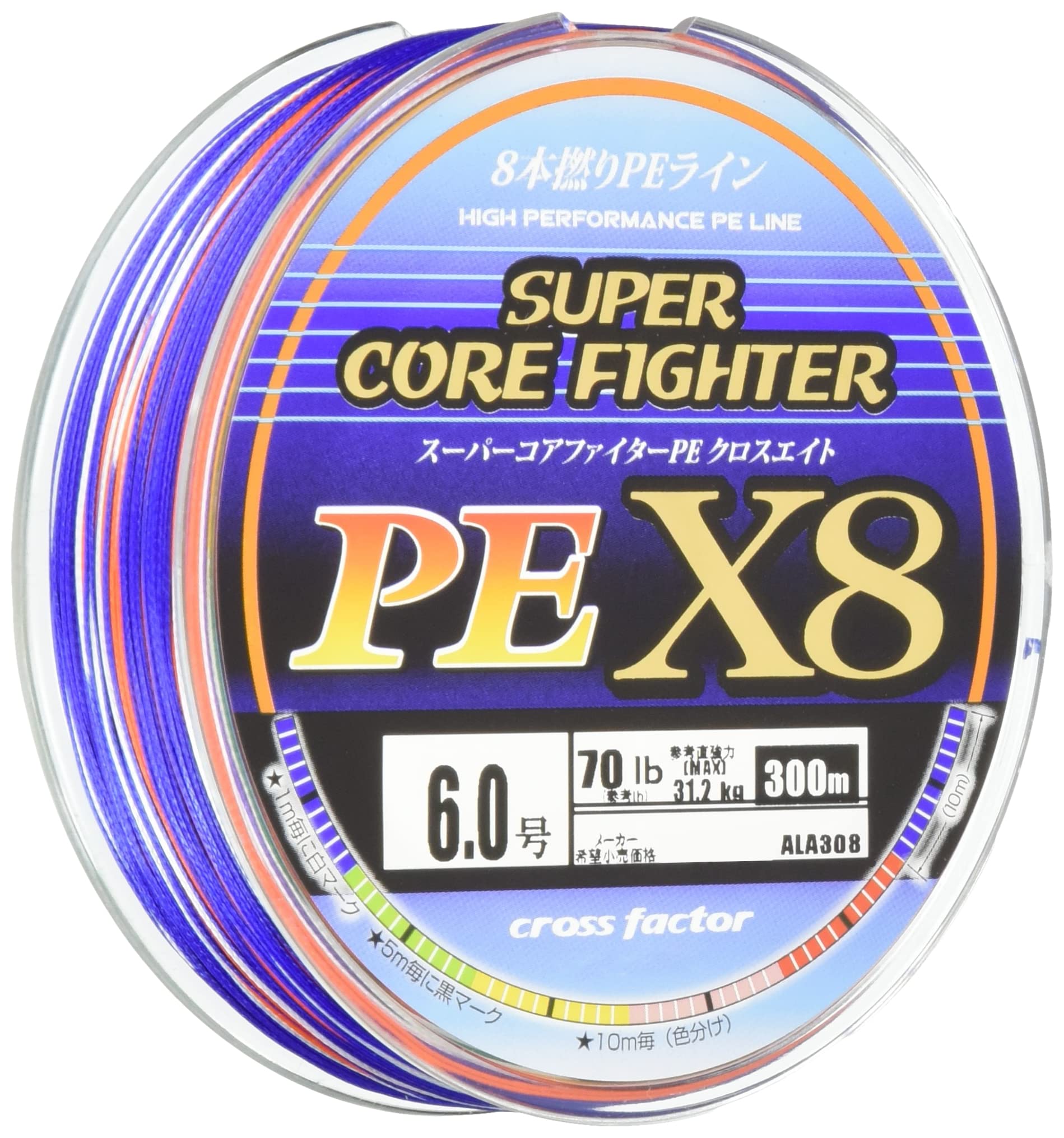

CROSS FACTOR Super Core Fighter PEX8 300 Single 6.0 ALA308-6.0