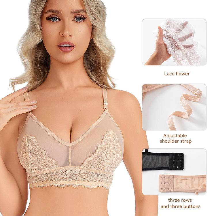 Atmungsaktive Spitze Sexy Dessous: Französischer Zopf im europäischen und amerikanischen Stil für Damen