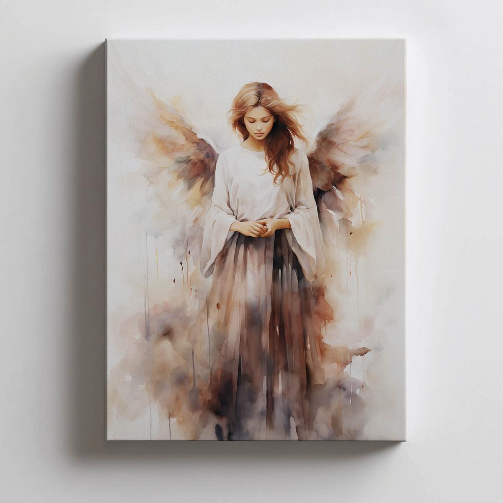 Angelic Elegance Angelic Elegance, 30X40 Cm, Unframed, Matte Paper 230 Gsm
