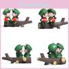 Diy Korean Style Love Heart Couple Figurines With Pvc Material For Wedding Gifts And Home Decor