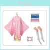 Demon Slayer Nezuko Cosplay Costume Set With Soft Fabric For Anime Fans