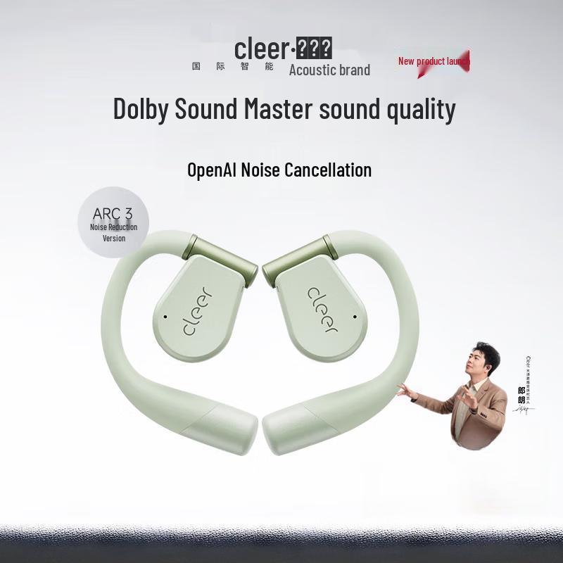 

Cleer ARC 3 Беспроводные спортивные Bluetooth-наушники с открытым ухом и искусственным интеллектом