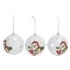 3PCS Christmas Ball Foam Hanging Christmas Tree Ornament for Festival Party Decoration