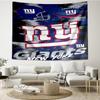 New York Giants Helmet Tapestry Hanging for Bedroom,Livingroom, Playroom,Decor Art Room Wall Tapestry Holiday and Birthday Gifts