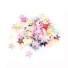 200pcs Resin Charm Starfish Shape Imitation Pearl Sticker Mobile Phone Decoration Material