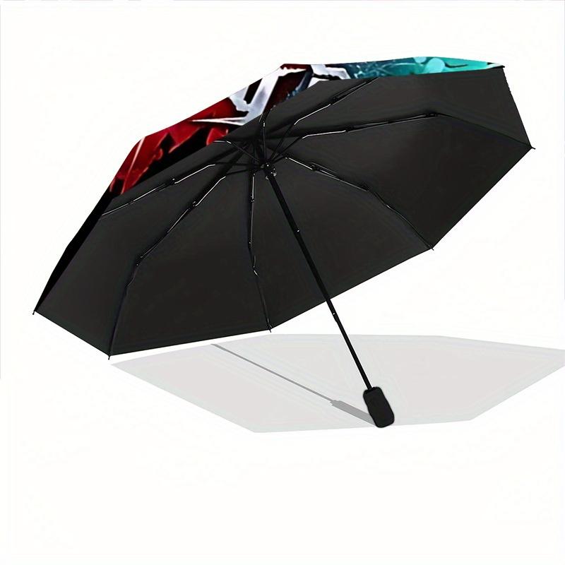 1pc Devil May Cry 5 Automatic Opening/closing Umbrella, Foldable Sunshade, Perfect Gift for Friends, Durable Plastic Handle Yy250808054