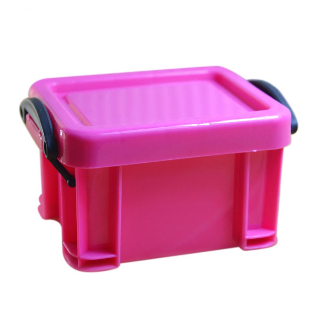 

Пластиковый мини ящик для хранения мелких изделий розы красного