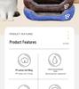 Four Seasons Multi-color Pet Mat: Scratch & Bite-resistant Cat/Dog Bed