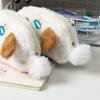 Large Capacity Pen Bag Puppy Shape Multi-functional Stationery Storage Bag Pen Box Students Gift
