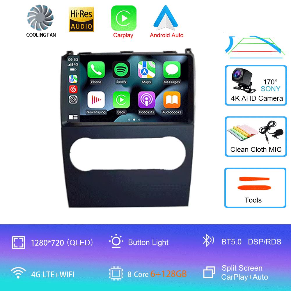 Android 14 GPS Car radio Multimedia Head unit For Mercedes Benz B200 A B Class W169 A160 A180 A200 A220 2009-2012 BT Radio 4G