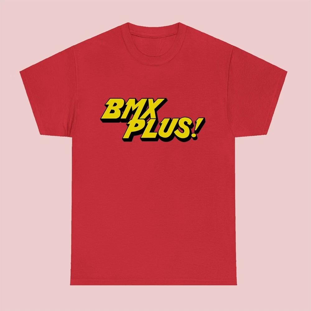 Men's and Women's T-shirts BMX PLUS Men's Red Size S-5XL