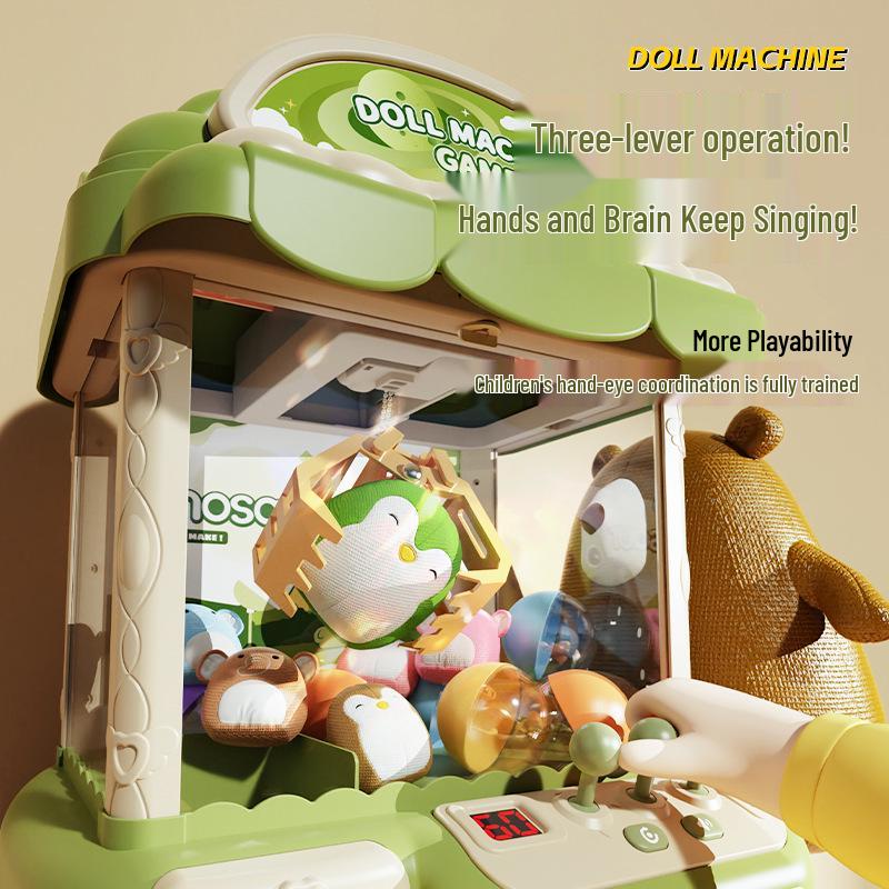 2025 Large Coin-Operated Claw Machine Toy for Kids - Perfect Birthday Gift for Boys & Girls
