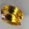 16.95 Natural Ceylon Yellow Sapphire Oval Flawless Certified Loose Gemstone