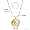Cross-Border INS Women's Stainless Steel Sweater Chain Necklace Bamboo Chain European American Niche Design Fashionable Light